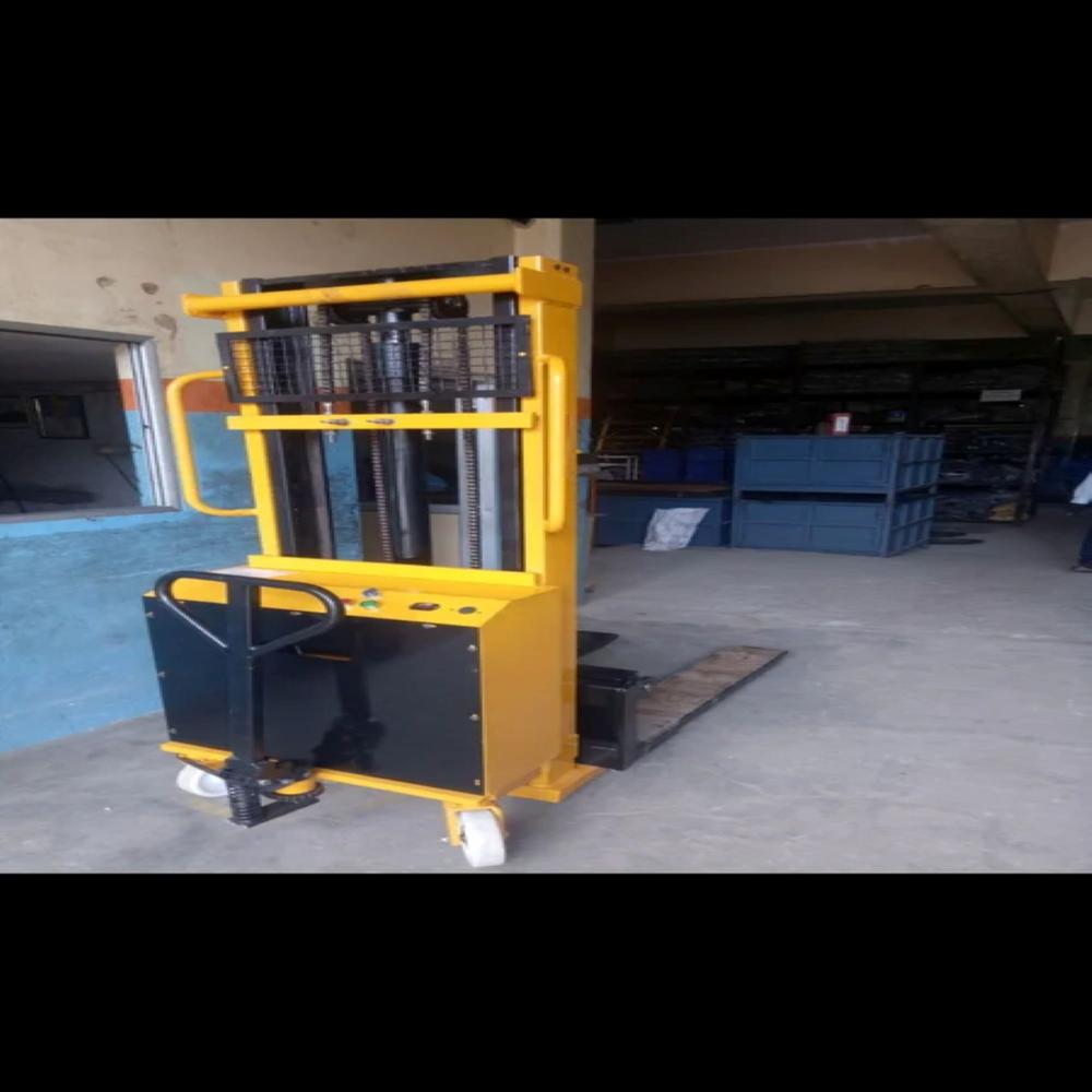 Mild Steel Semi Electric Stacker