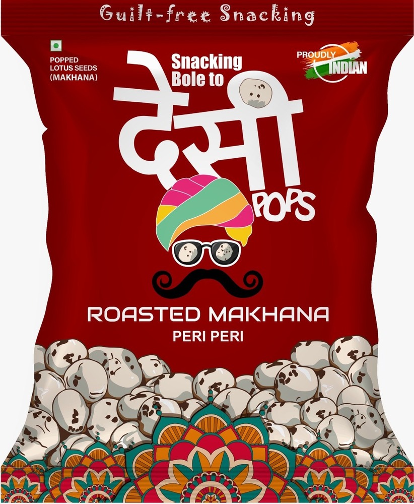 Peri Peri Roasted Makhan - Color: White