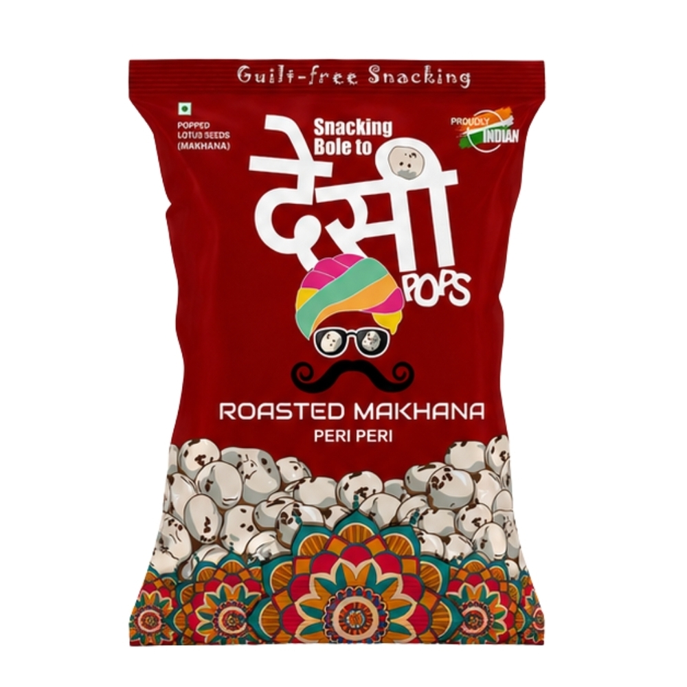 Peri Peri Roasted Makhana - Broken (%): <0.5%