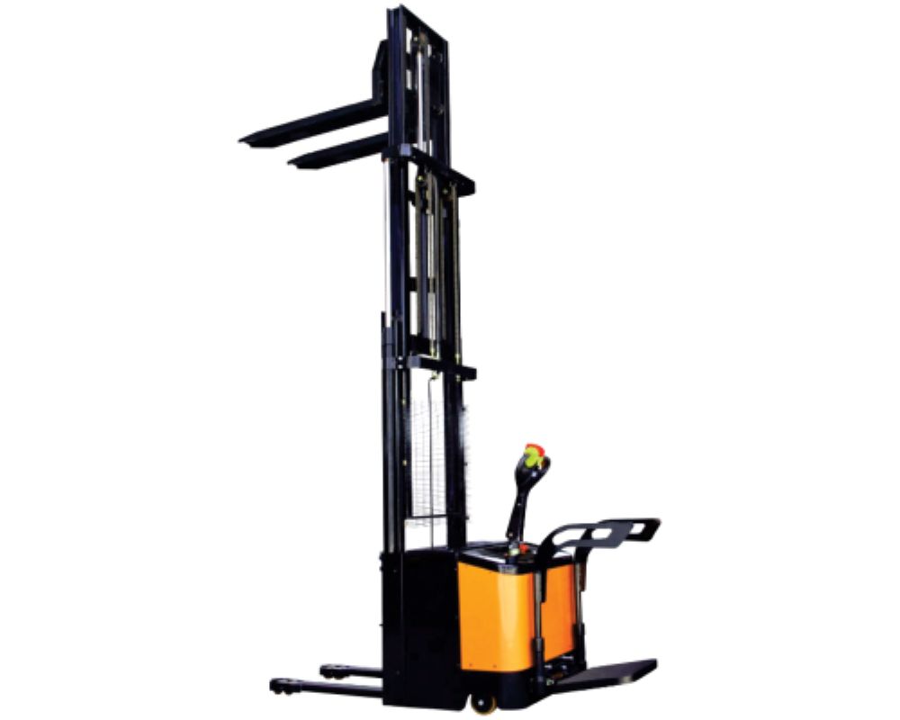 Triple Frame Fully Electric Stacker - Attributes: Strong