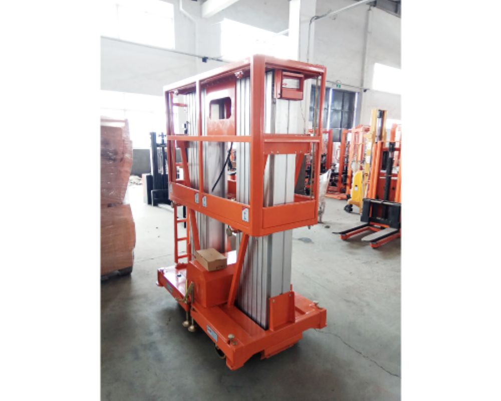 Aerial Work Platform Double Mast