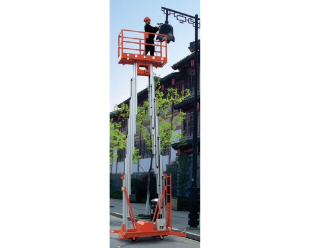 Aerial Work Platform Double Mast
