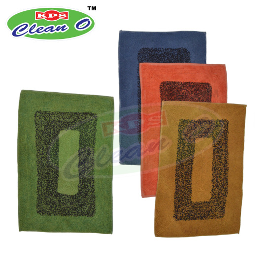 Reversible Black Handloom Mat