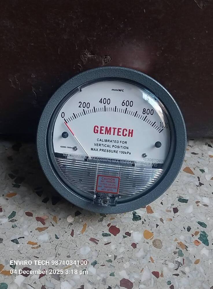 GEMTECH DIFFERENTIAL PRESSURE GAUGE BY BARAPANI INDUSTRIAL AREA.