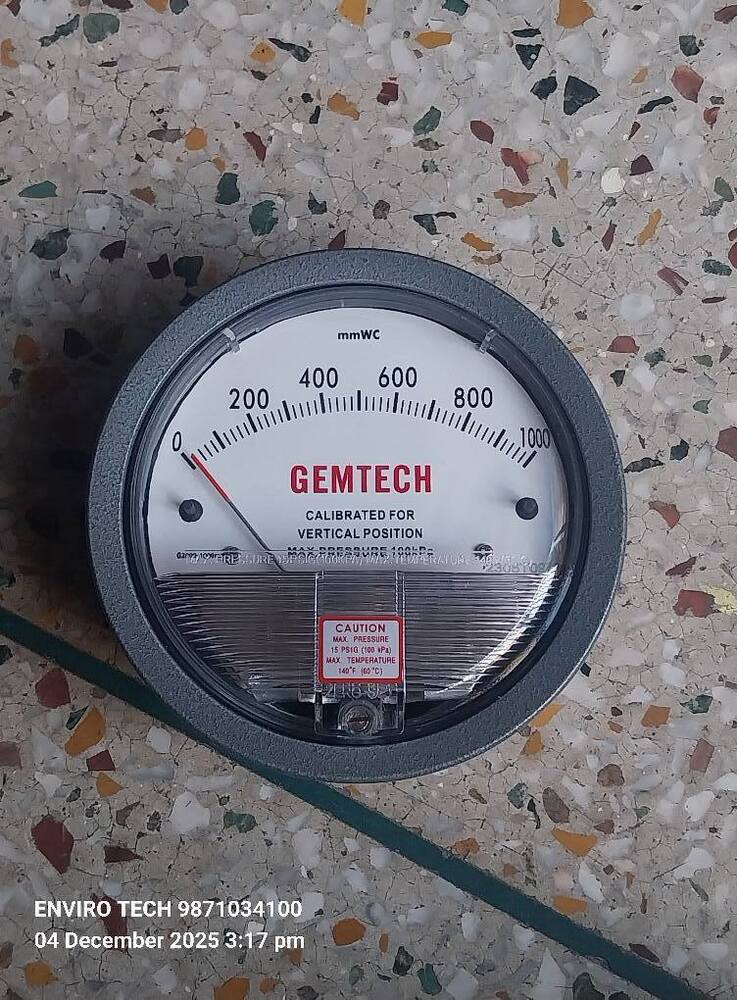 GEMTECH DIFFERENTIAL PRESSURE GAUGE BY BARAPANI INDUSTRIAL AREA.
