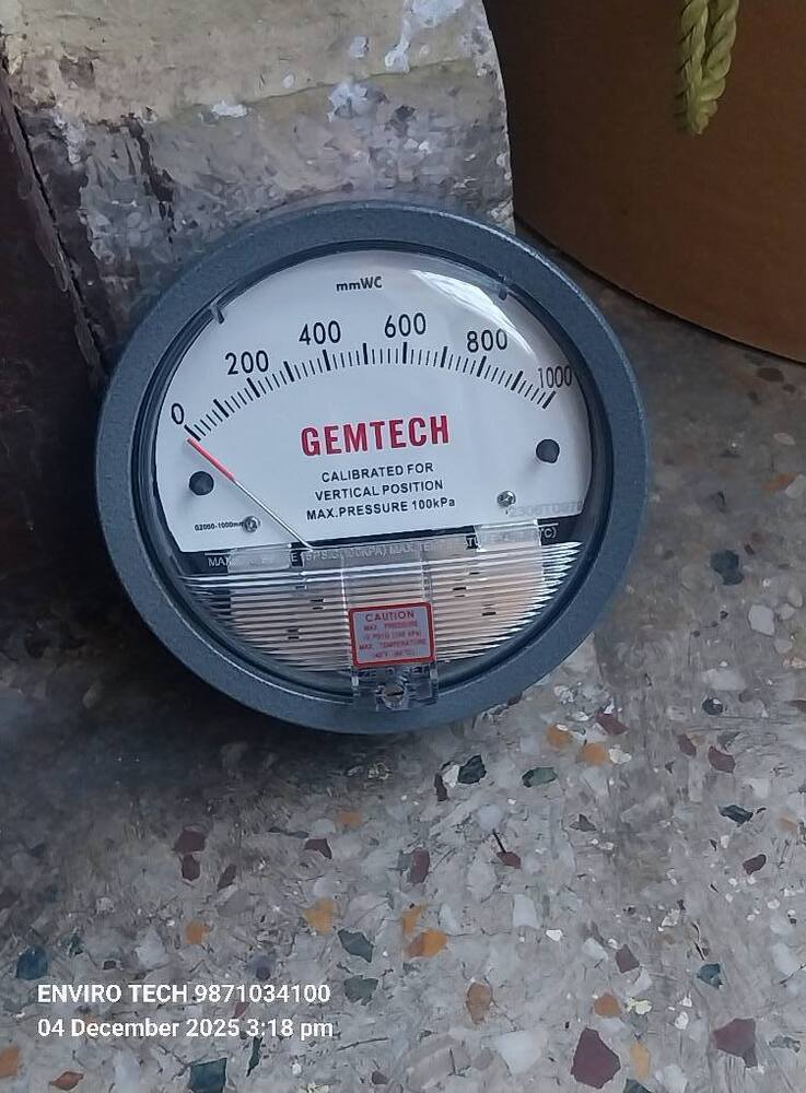 GEMTECH DIFFERENTIAL PRESSURE GAUGE BY BARAPANI INDUSTRIAL AREA.