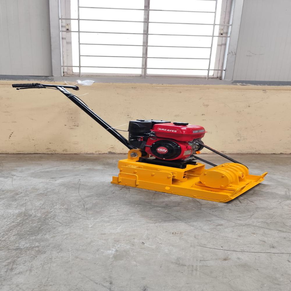 Plate Compactor With Greaves Petrol Engine - Capacity: 5-6 Ton