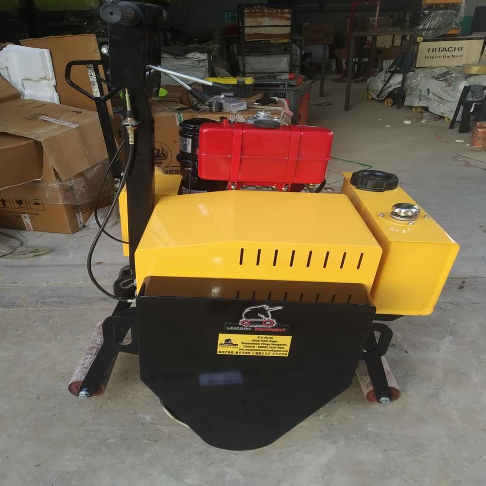 Single Drum Walk Behind Roller - Color: Customized