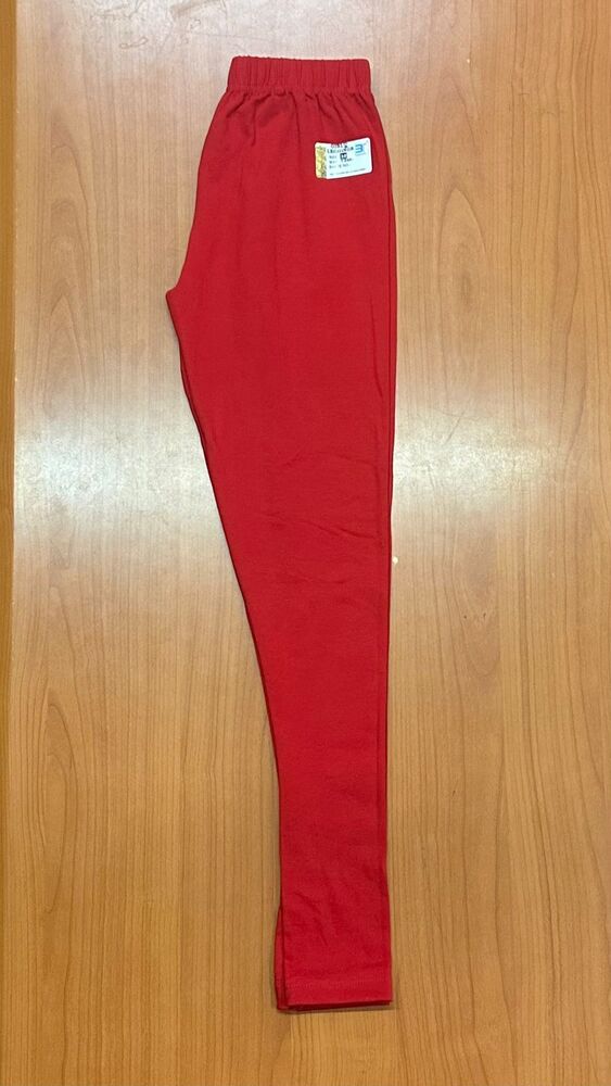 Red Color Ankle Length Leggings - Feature: Anti Wrinkle
