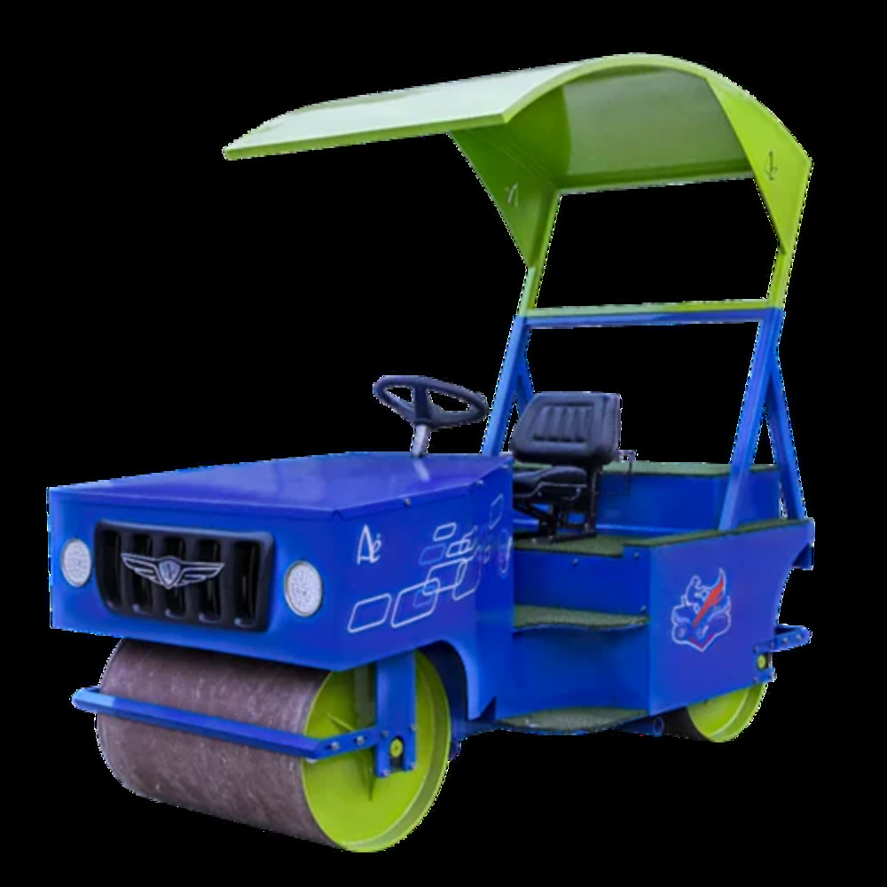 Cricket Pitch Roller Petrol Cum Electric - 2 Ton