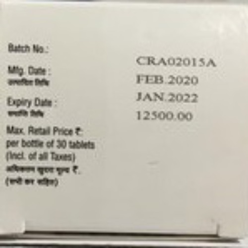 Bosuvi 500 mg Tablet