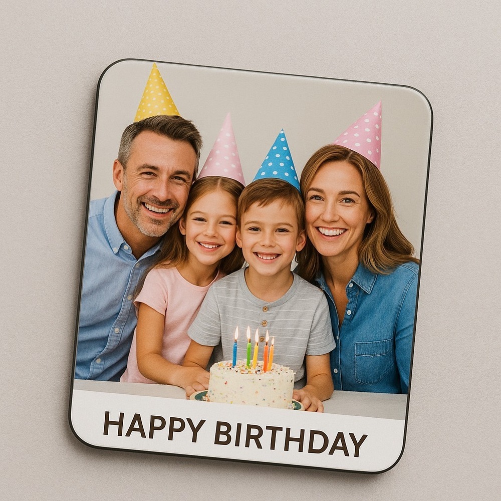 Fridge Magnet Acrylic Photo Frame - Color: Various Available