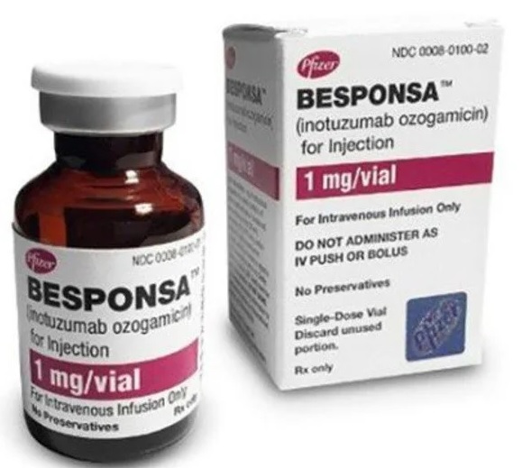 Besponsa 1 Mg Injection - Physical Form: Liquid
