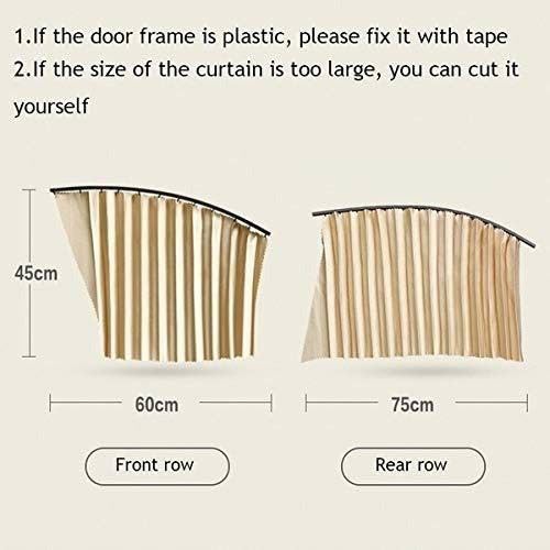 4pcs Car Window- Black - Car Polishers Size: Standard