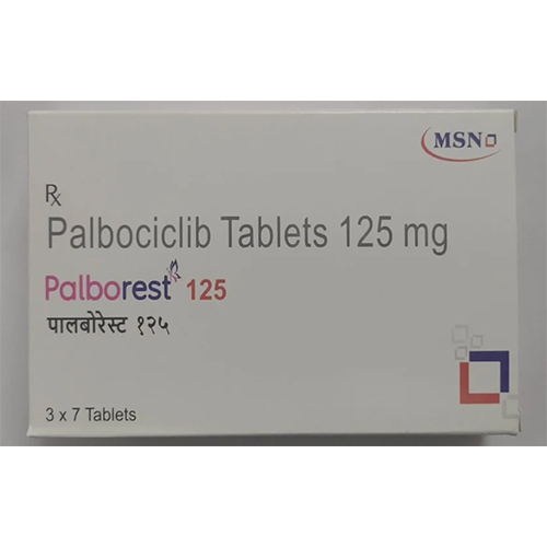 125 Mg Palbociclib Tablets IP