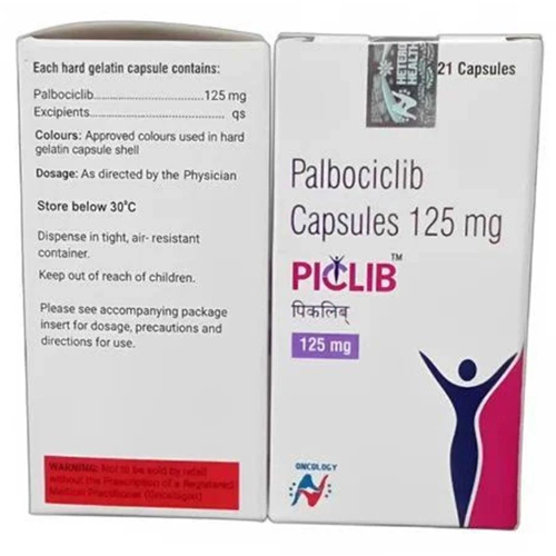 125 Mg Palbociclib Capsules IP