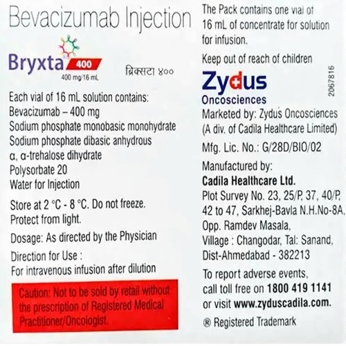 Bryxta 400 Injection - Physical Form: Liquid