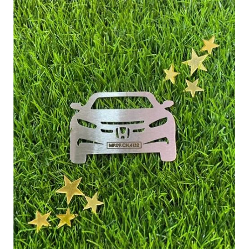 Ss Car Keyring - Color: Sliver