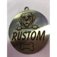 Tags For Dog - Color: Sliver