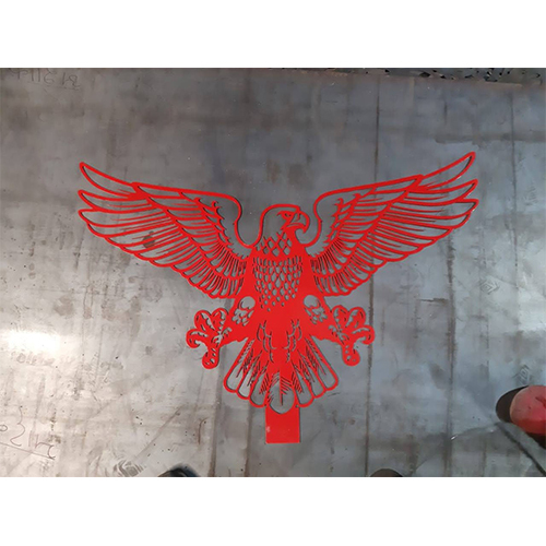 Eagle Wall Art - Color: Red