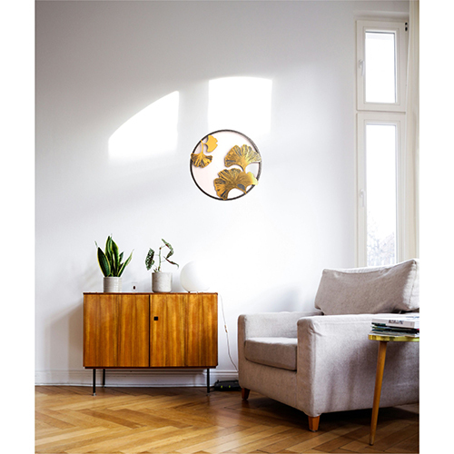 M21-B Gingko Leaves - Color: Golden