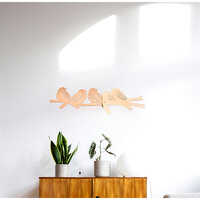 M29-b Birds On Branch - Rosegold - Feature: Durable