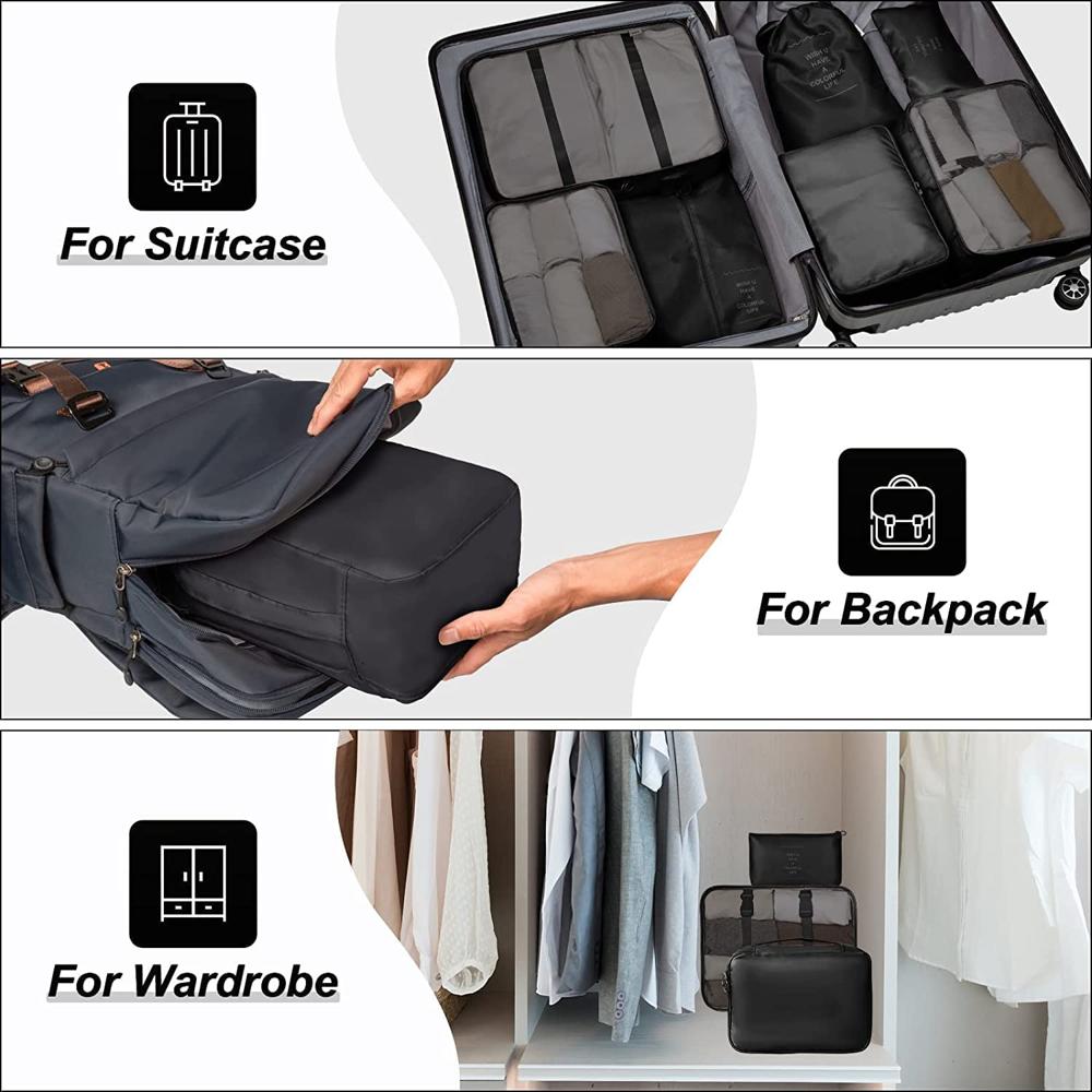 7 Pcs Laundry Bag - Features: Good Quality