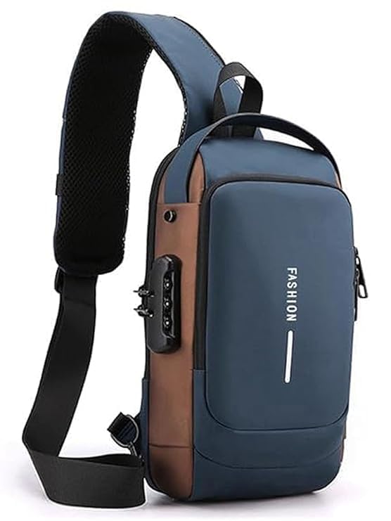 Anti-Theft Chest Bag With USB Charging Port