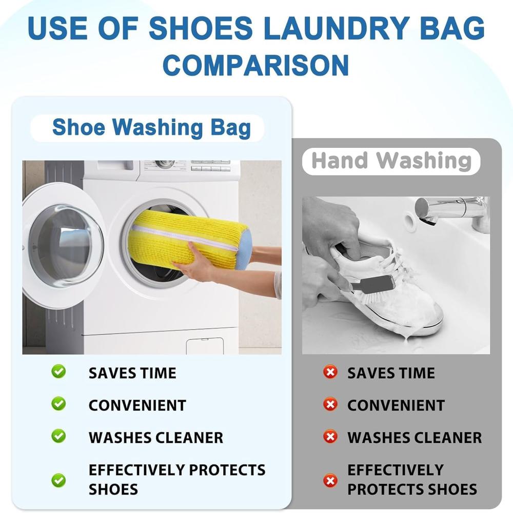 Reusable Shoe Cleaning Bag - Age Group: Adult