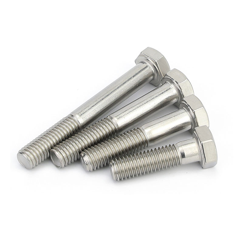 half thread hex bolt