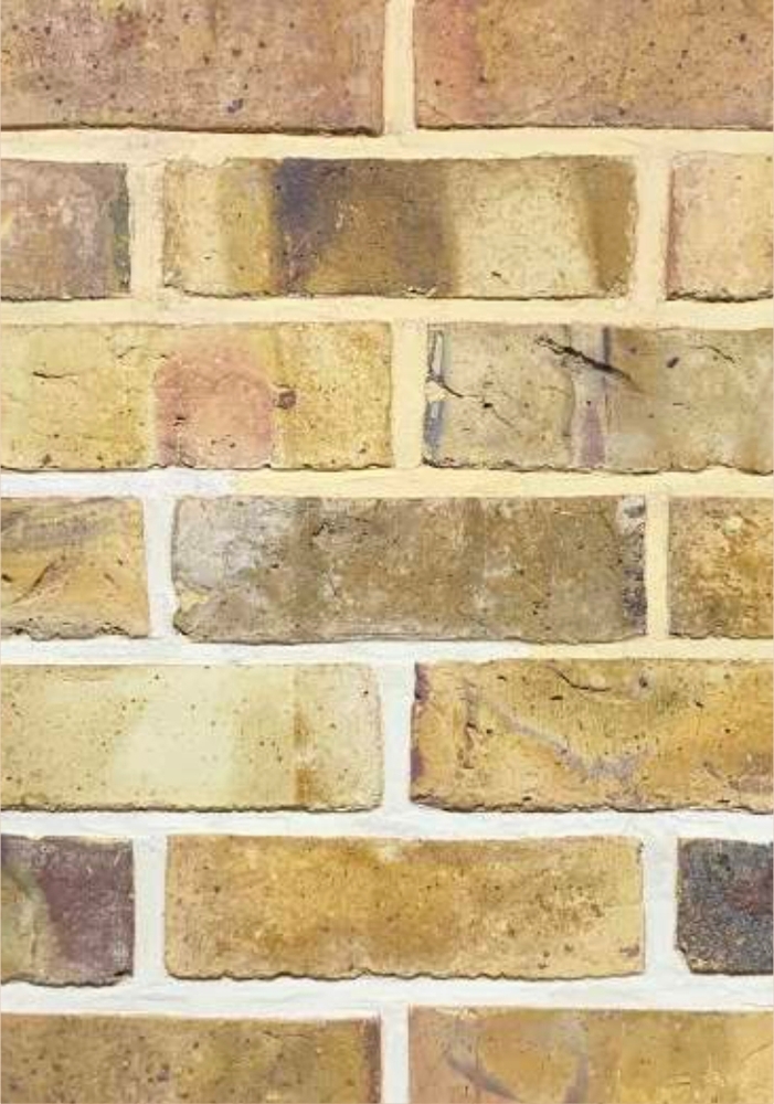 Vincent Yellow Multi T6 Cladding Bricks - Color: Any Color