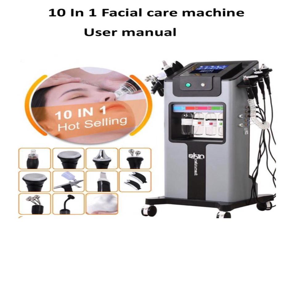 10 in 1 hydra  facial machine