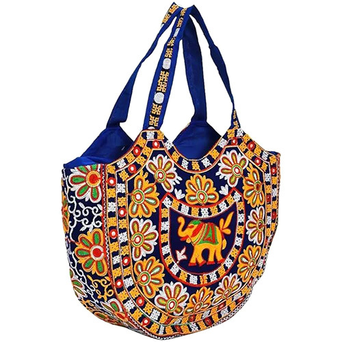 Elephant Tote Bag - Color: Multicolor