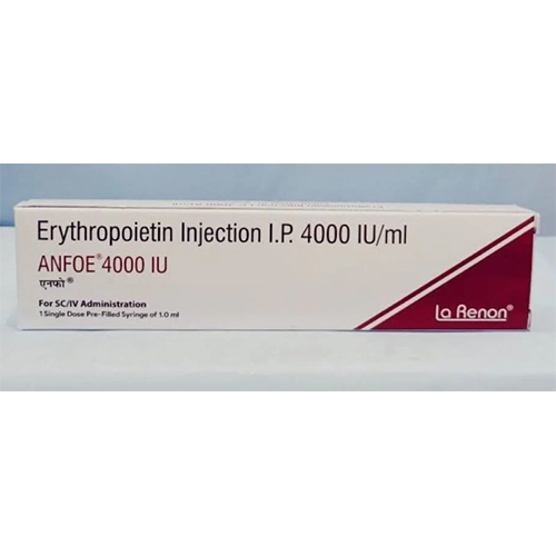 4000 IU-Ml Erythropoietin Injection