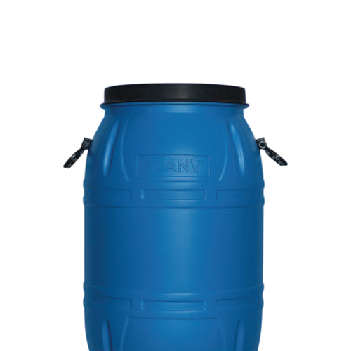 100L Blue Open Top Wide Mouth Barrel Drum