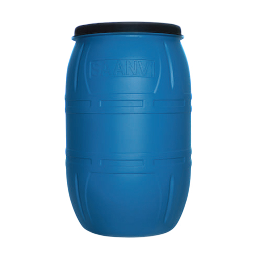 200L Blue Open Top Wide Mouth Barrel Drum