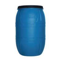 200l Blue Open Top Wide Mouth Barrel Drum - Diameter: 19 Inch (in)