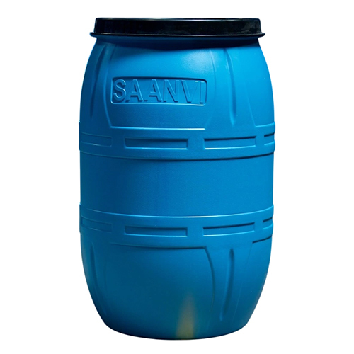 200L Blue Open Top Wide Mouth Barrel Drum