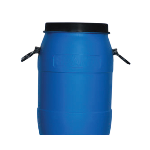 30l Blue Open Top Wide Mouth Barrel Drum - Diameter: 10 Inch (In)