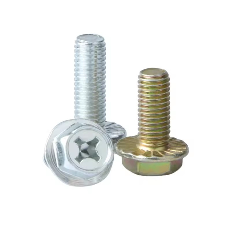 hex flange machine bolts