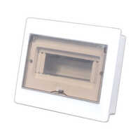 6-8 Way SPN Push Button With Glass Cover MCB Distribution Box