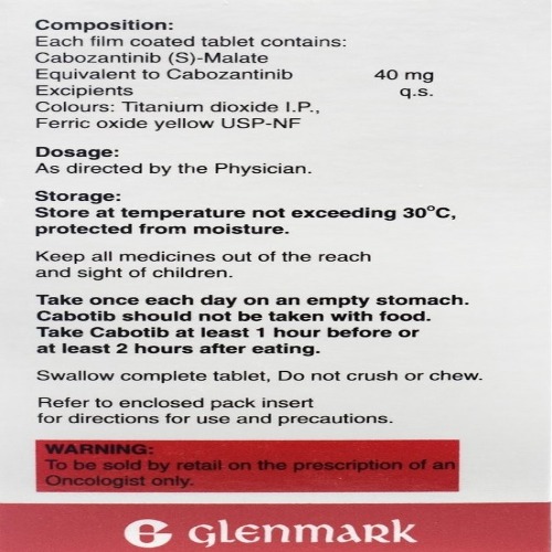 Cabotib 40 mg Tablet