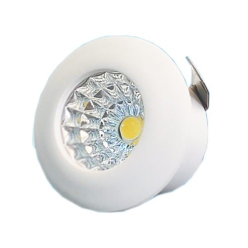 1 Watt Cob Button Light - Material: Plastic