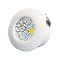 1 Watt Cob Button Light - Material: Plastic