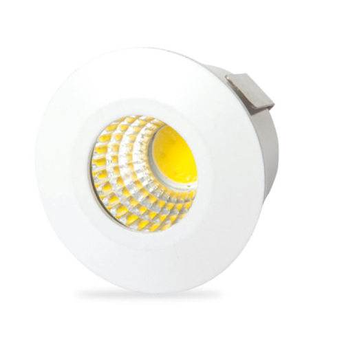 3 Watt Cob Button Light - Material: Plastic
