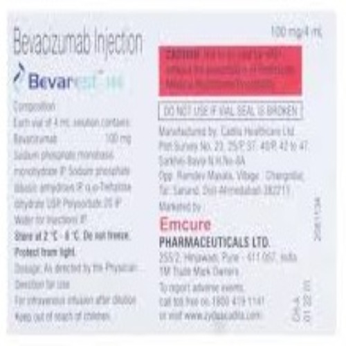 Bevarest 100 mg Injection
