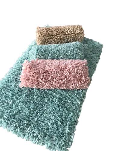 Non Woven Shaggy Floor Door Mat - Color: Multicolor