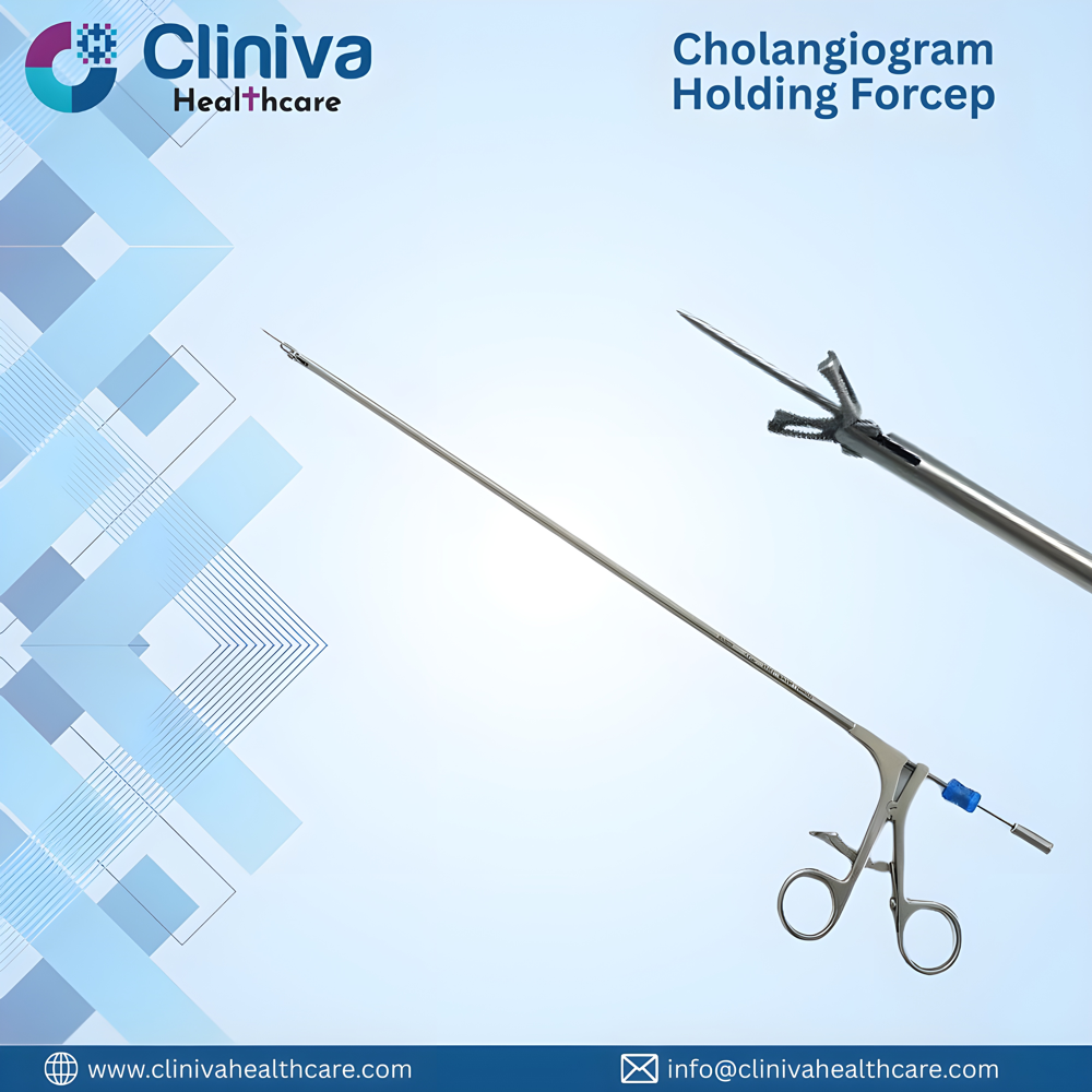 Laparoscopic Cholangiogram Holding Forceps 5mm - Application: Hospitals
