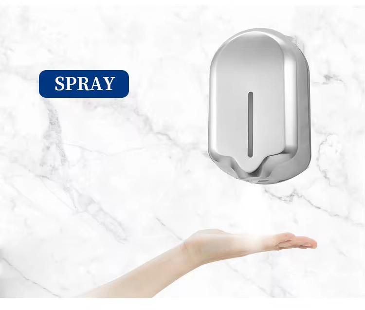 Automatic Liquid Soap Sanitizer Foam Dispenser Ss 304 Grade - Color: Steel Color