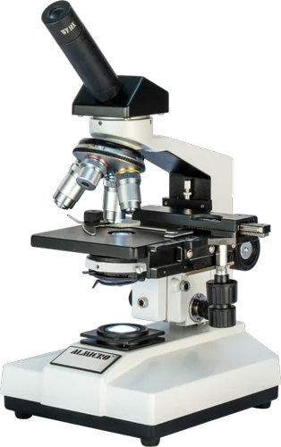 Monocular Research Microscope - Color: Black & White